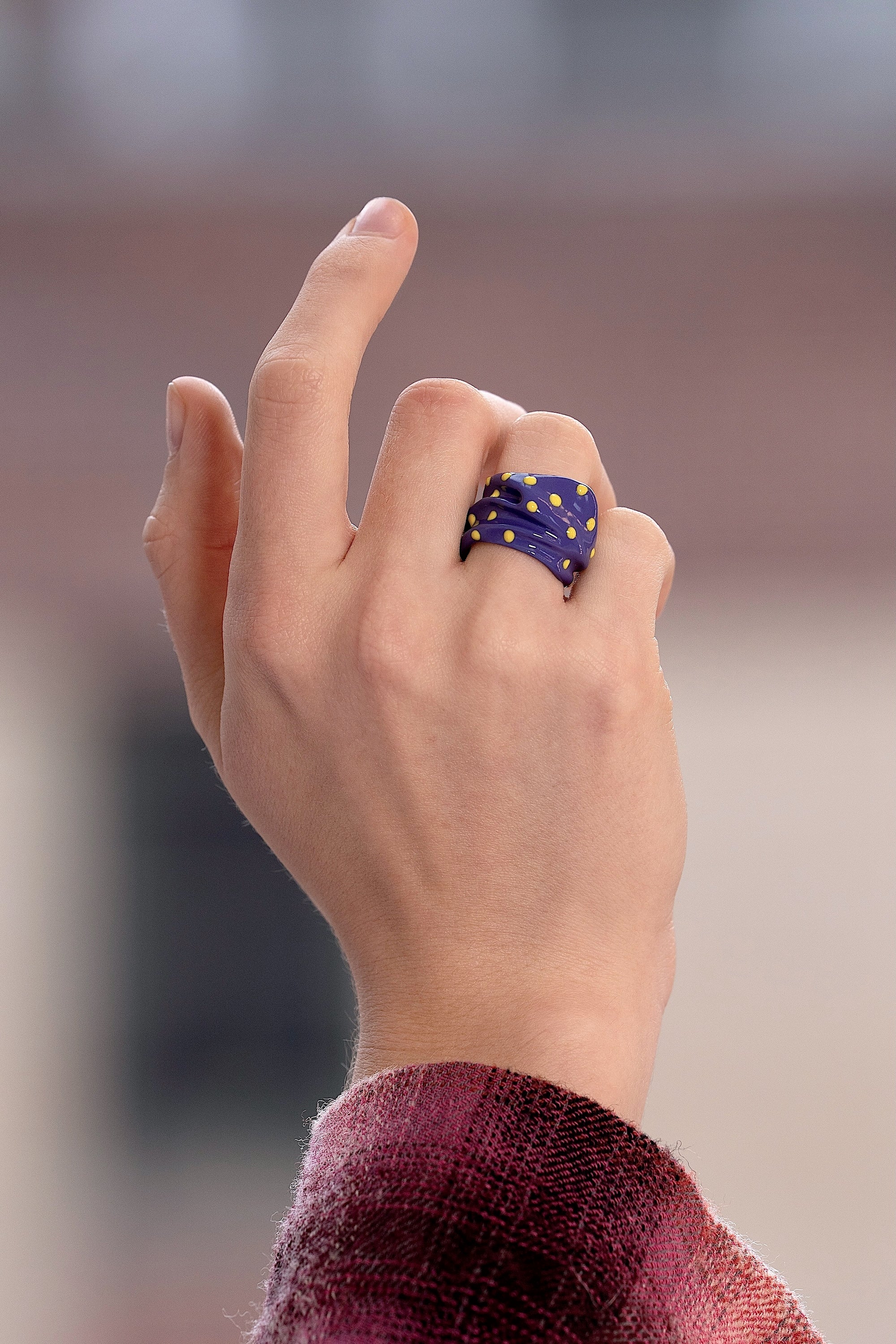 Efemera Jewelry Starry Plum Ring