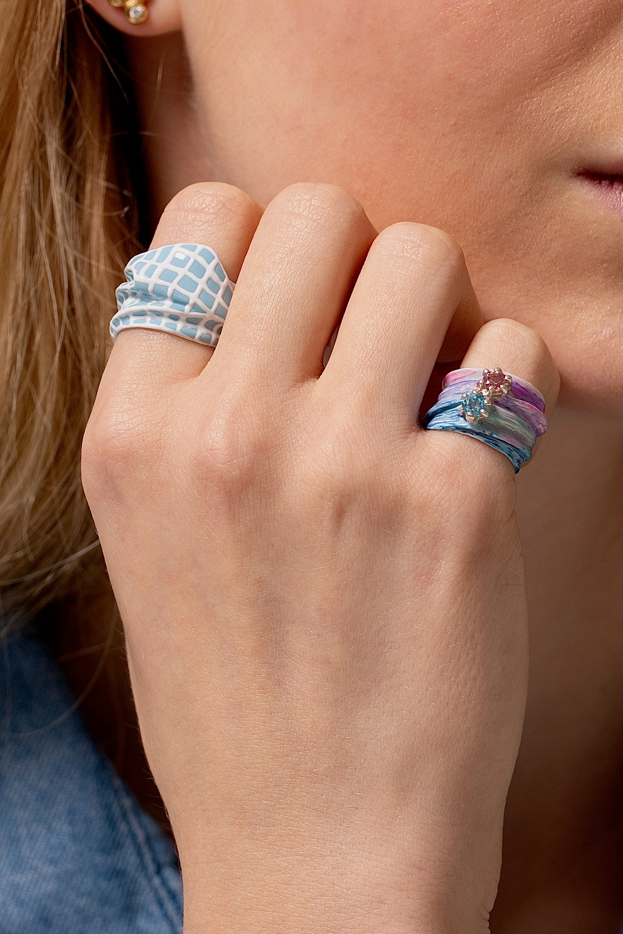 Efemera Jewelry Finger Painting Ring