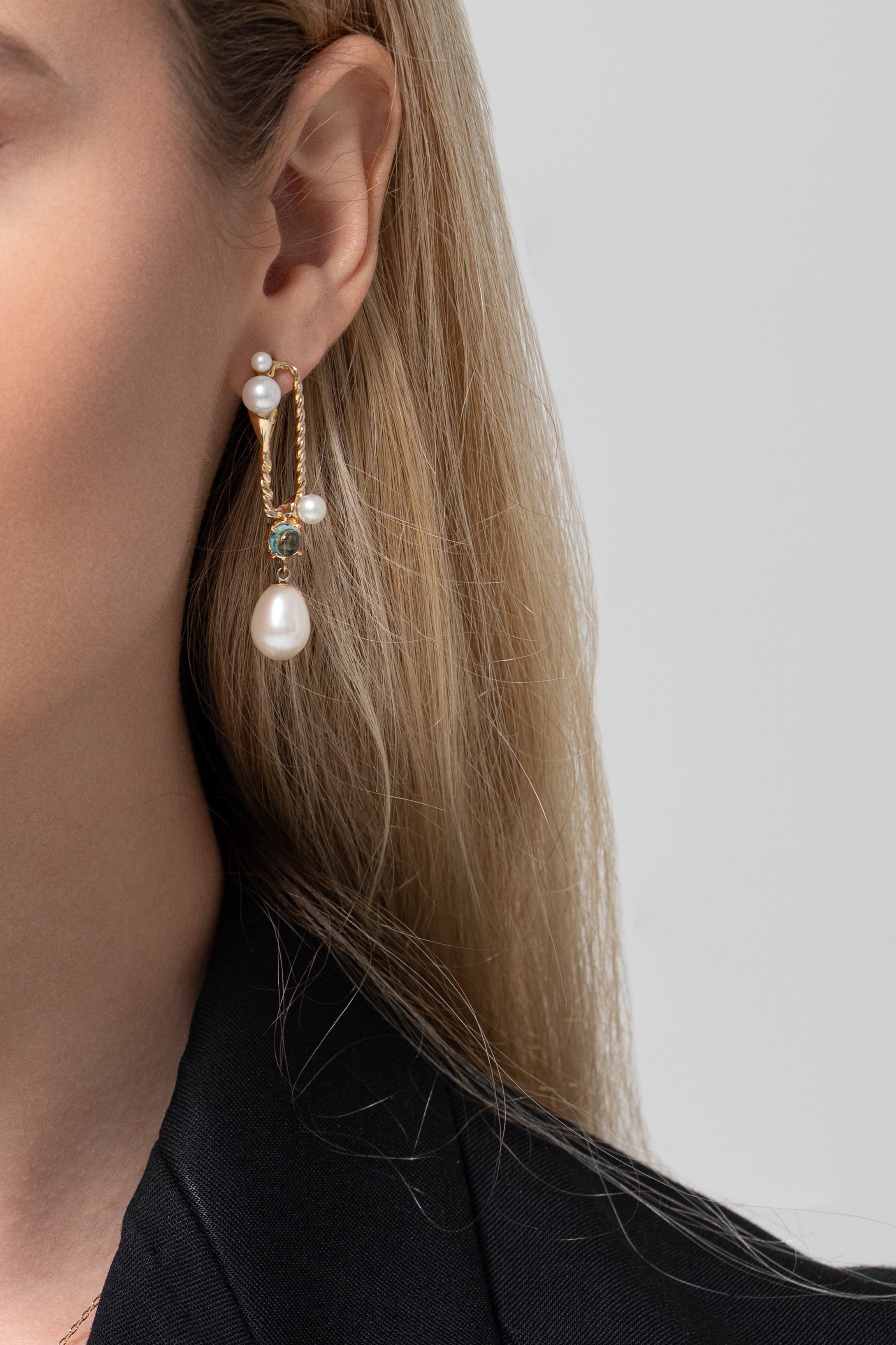 Efemera Jewelry Entwine Earrings Left